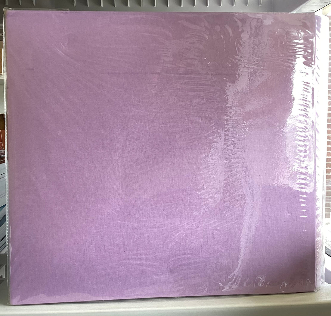 Scrapbook PURPLE FRAME 12&quot;X12&quot; Fabric Album