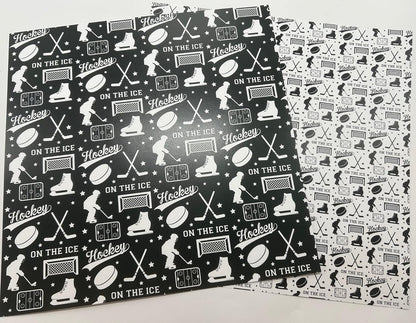 Scrapbook Customs HOCKEY LIFE 12"X12" Paper Kit 12 Sheets