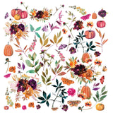 49 and Market ArtOptions SPICE WILDFLOWER LASER CUT ELEMENTS 68pc