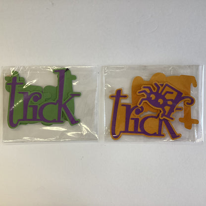 TRICK OR TREAT Halloween Diecuts