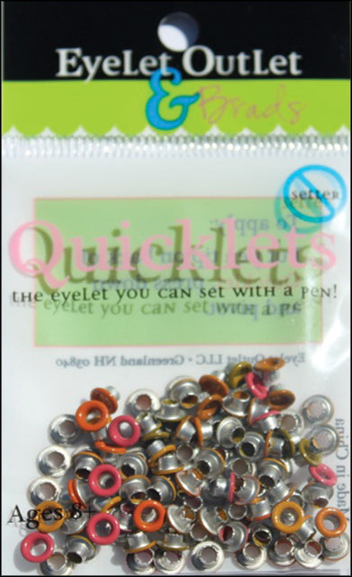 Eyelet Outlet &amp; Brads FALL QUICKLETS 100pc