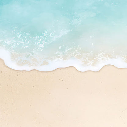 Scrapbook Customs BEACH WAVE 12X12 Scrapbook Paper