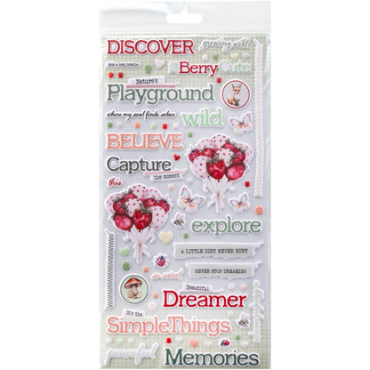 49 and Market NATURE’S HAVEN Puffy Stickers 138pc