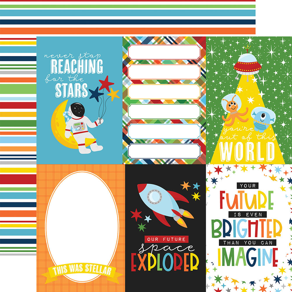 Echo Park BLAST OFF 12&quot;X12&quot; Scrapbook Collection Kit