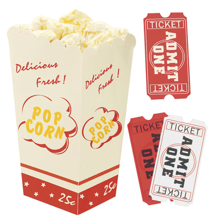 Jolee’s Boutique MOVIE POPCORN Stickers 3pc