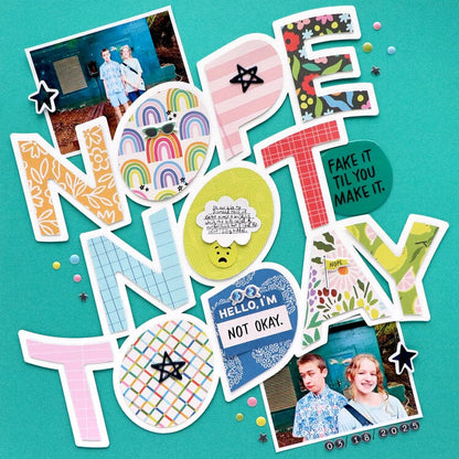 American Crafts WHATEVS 12”X12” Scrapbook Paper