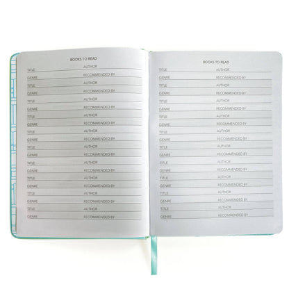 Paper House Literary Journal WELL READ BLUE Book Tracker