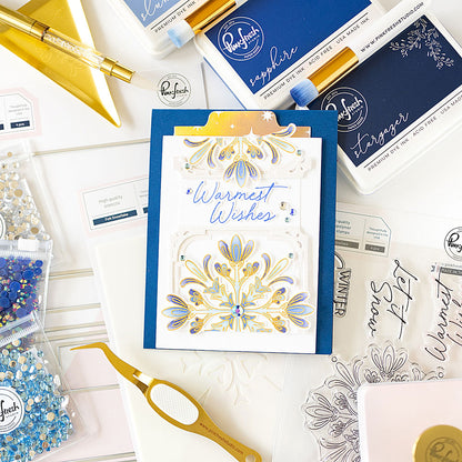 Pinkfresh Studio SIDE SLIDER Crafting Dies 4pc