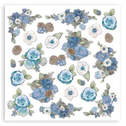 Stamperia BLUE LAND 12"X12" Scrapbook Paper Pack