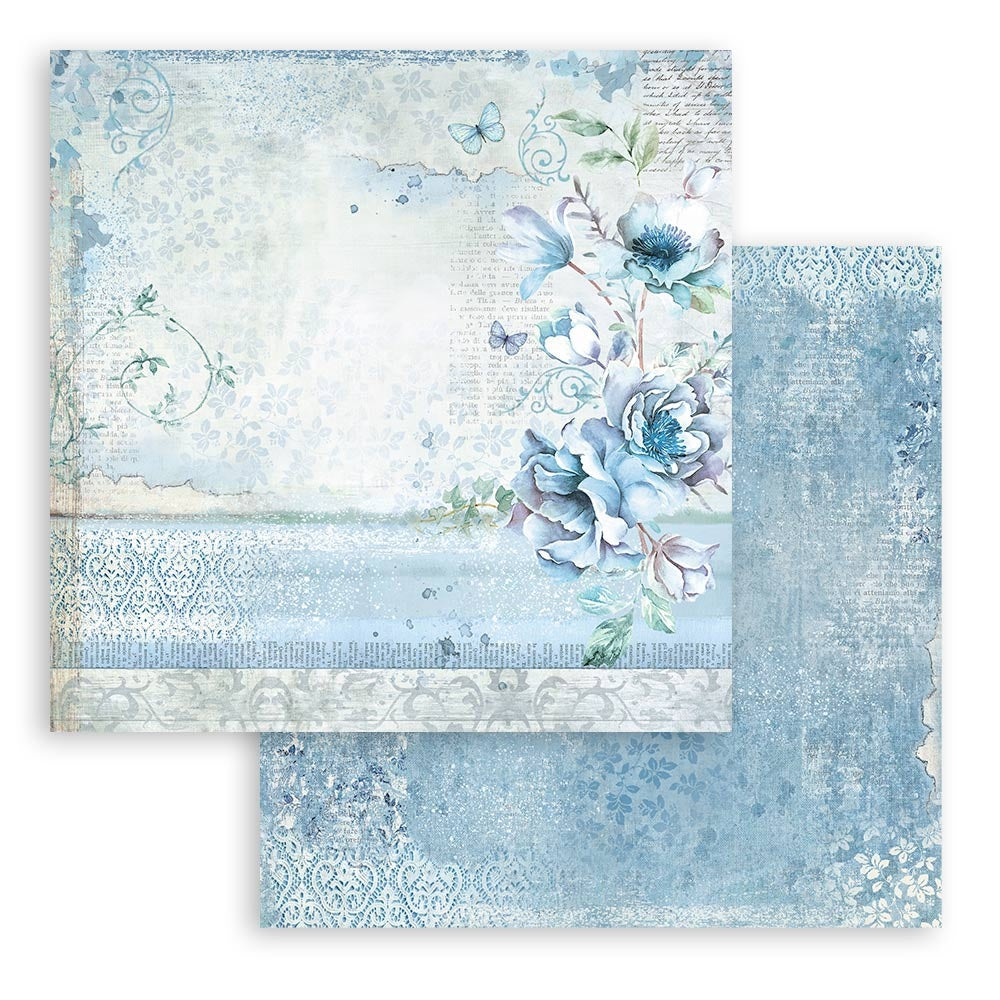 Stamperia BLUE LAND 12"X12" Scrapbook Paper Pack