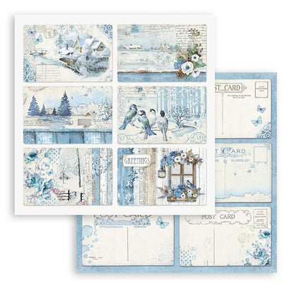 Stamperia BLUE LAND 12"X12" Scrapbook Paper Pack