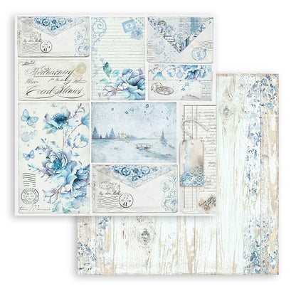 Stamperia BLUE LAND 12"X12" Scrapbook Paper Pack