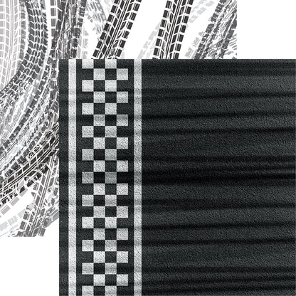 Reminisce START YOUR ENGINES 12&quot;X12&quot; Scrapbook Kit 9pc