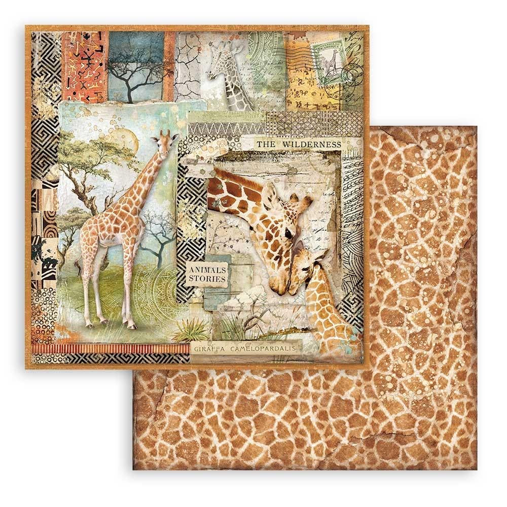 Stamperia SAVANA 12&quot;X12&quot; Paper Pad