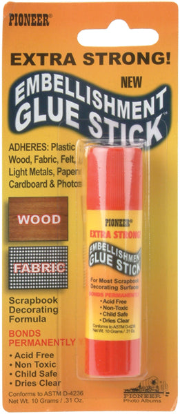 Pioneer EMBELLISHMENT GLUE STICK .31oz Extra Strong