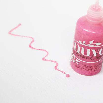 Nuvo Glitter Drops SHERBET SUMMER Glue 1oz