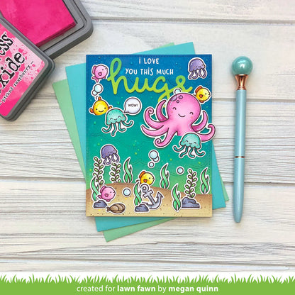 Lawn Cuts PUFFY CLOUD BACKDROP PORTRAIT Custom Craft Die