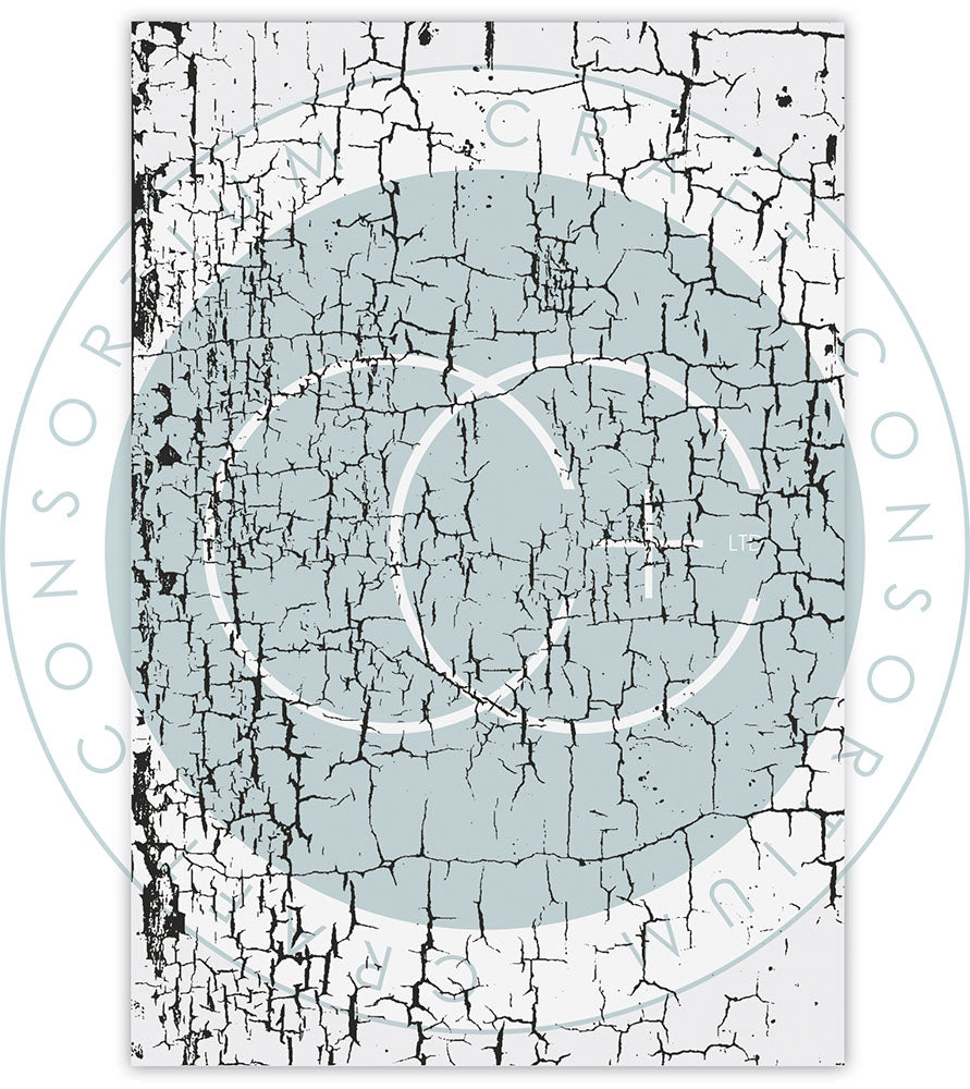 Craft Consortium CRACKED SURFACE Clear Photopolymer Stamp