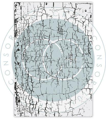 Craft Consortium CRACKED SURFACE Clear Photopolymer Stamp