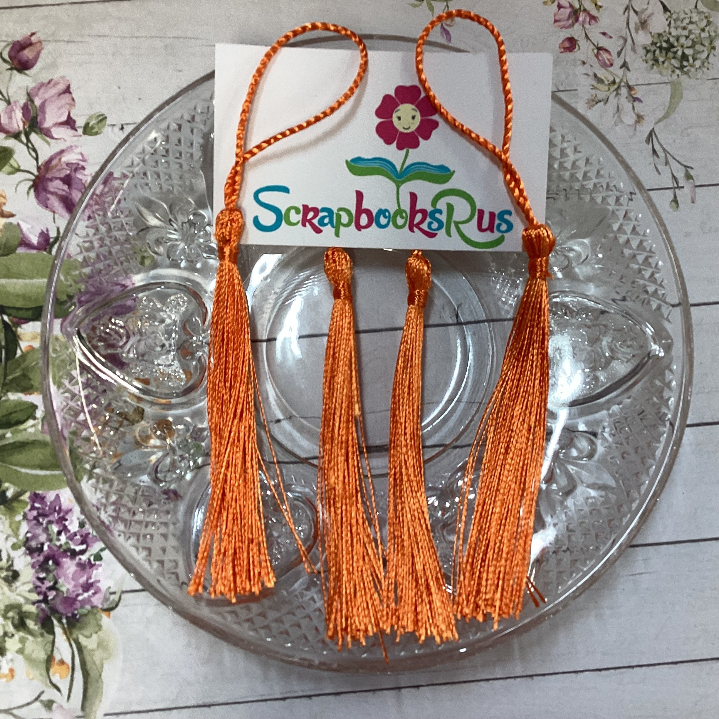Scrapbooksrus DECORATIVE CHAINETTE TASSELS 5”