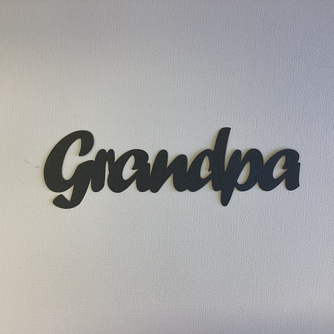 GRANDPA Title Laser Die Cut