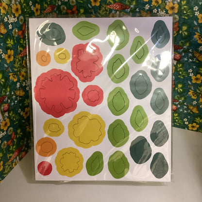 LDRS Creative ARTISAN FLORAL BRIGHT Embellie Mega Pack