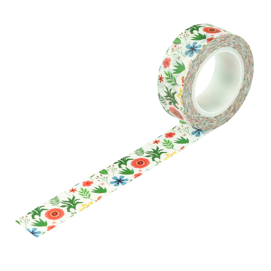 Echo Park Summertime SUMMER FLOWERS WASHI TAPE