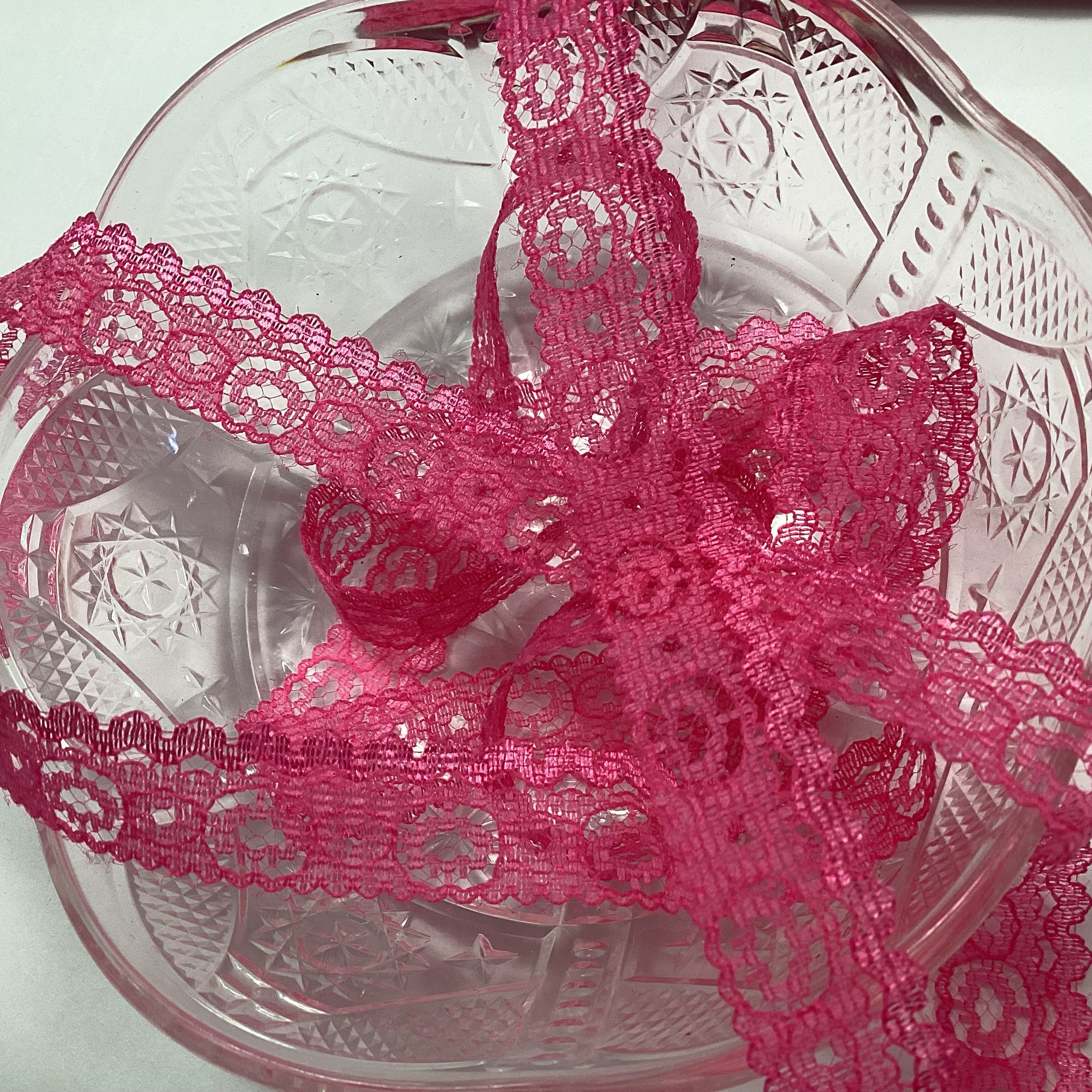 Scrapbooksrus LACE TRIM 3/4” Ribbon 1 yard