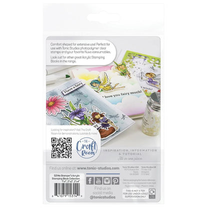 Tonic Studios CRAFTER’S ACRYLIC Stamping Block Collection 3pc