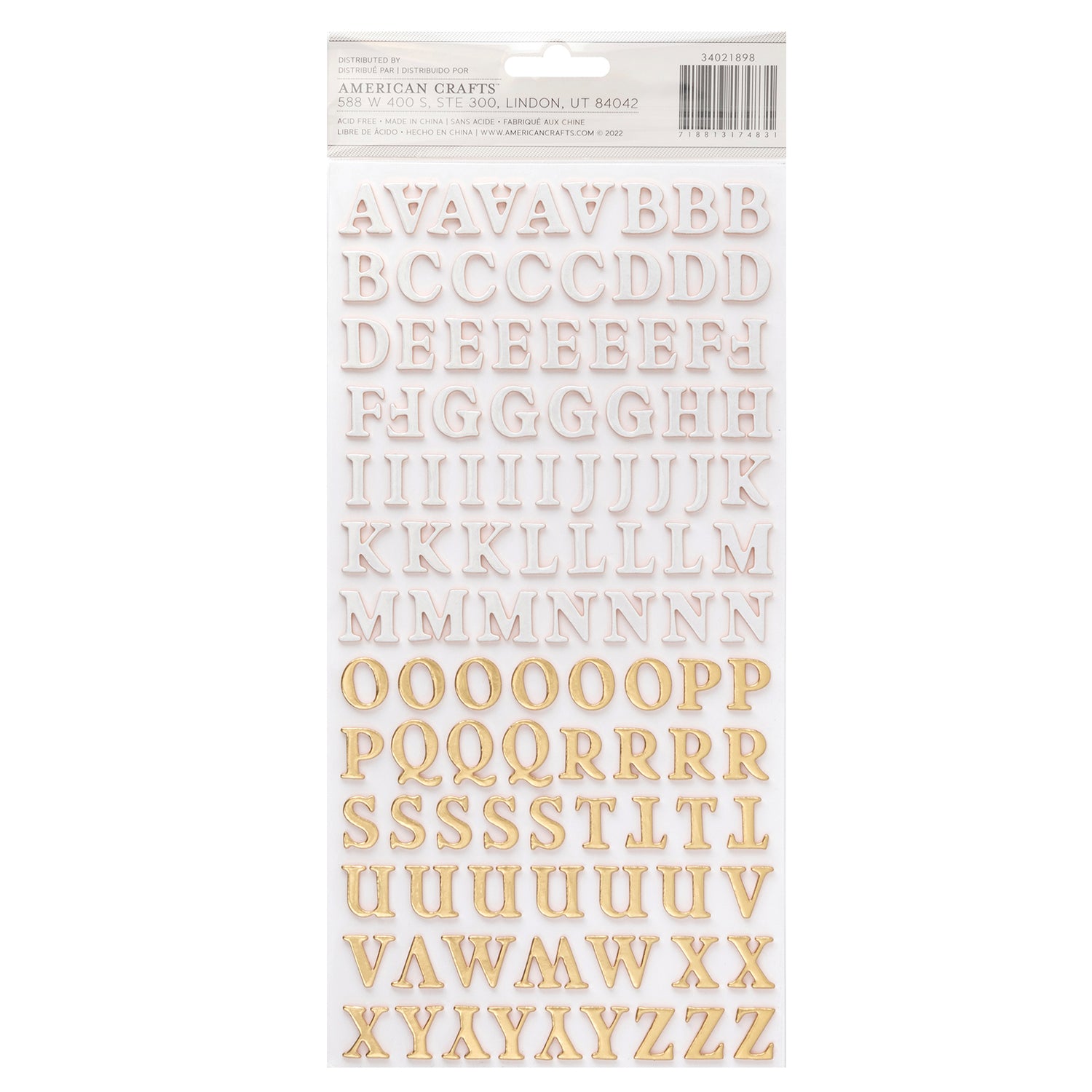 American Crafts Maggie Holmes Woodland Grove Stickers 216pc