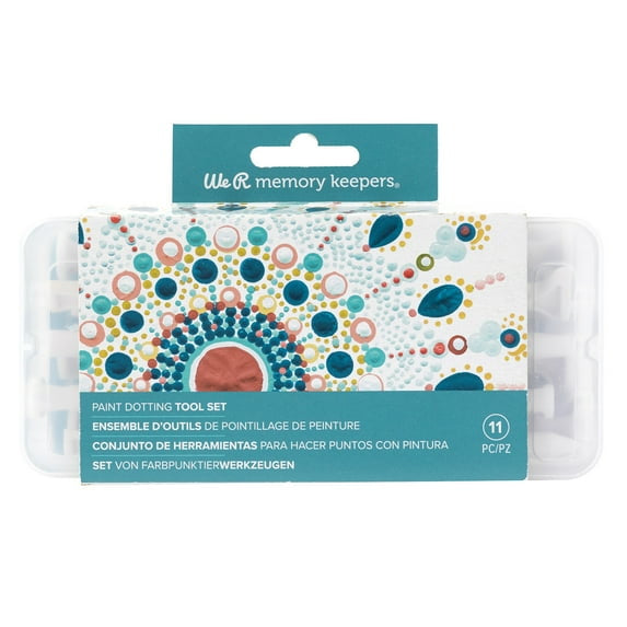We R Memory Keepers PAINT DOTTING Tool Set 11pc