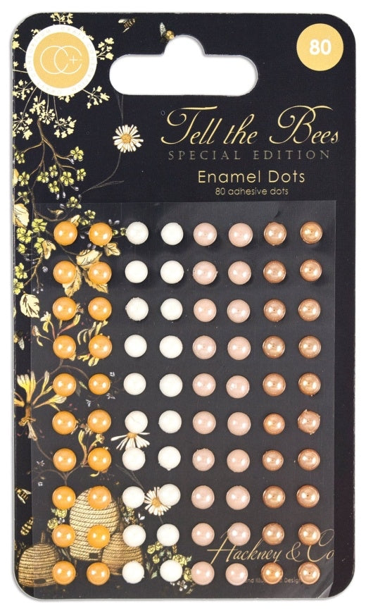 Craft Consortium TELL THE BEES Premium Enamel Dots 80pc