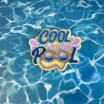 Summer COOL IN THE POOL Die Cuts