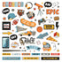 Photoplay BRO’S AMAZING 12X12 Element Stickers