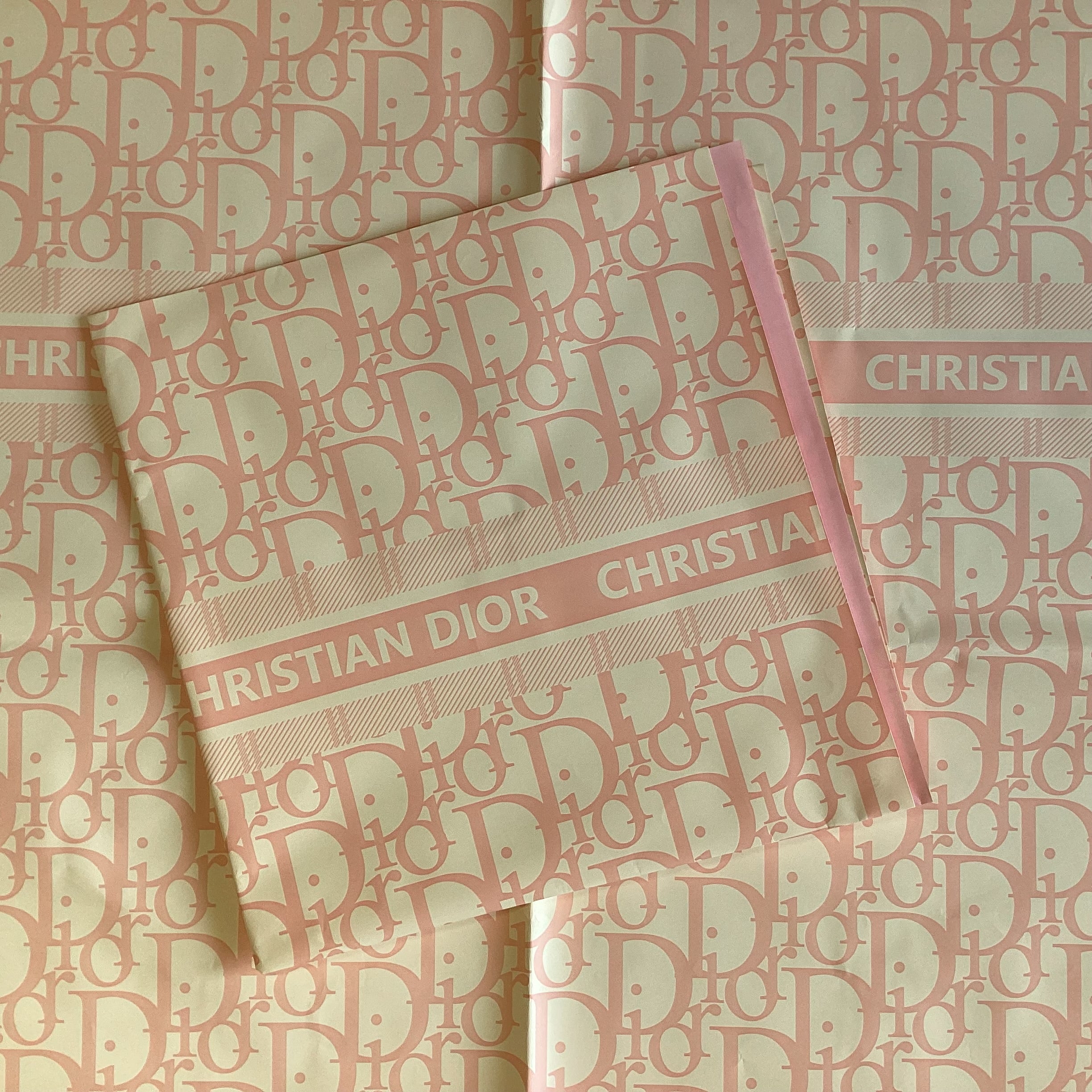 CHRISTIAN DIOR WRAPPING PAPER Gift Packaging Sheet