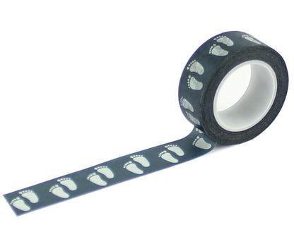 Echo Park Special Delivery Sweet Baby BOY FOOTPRINTS Washi Tape
