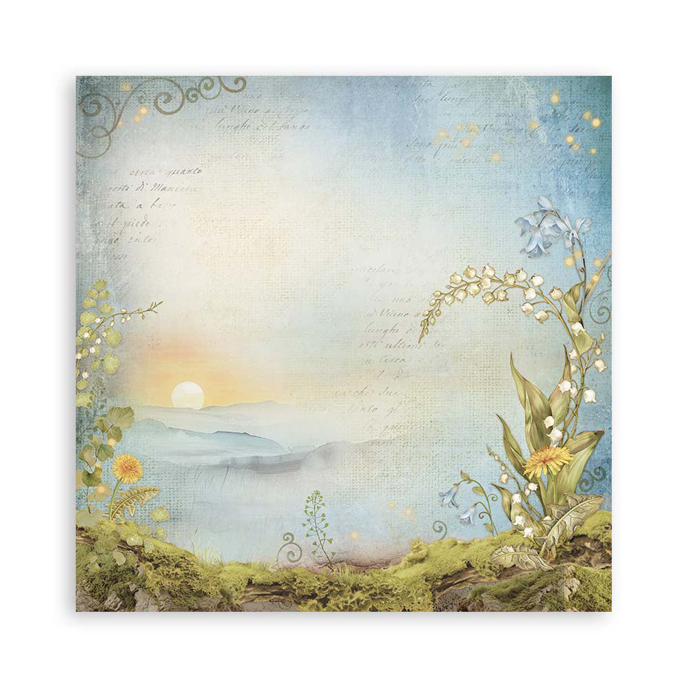 Stamperia HIDDEN GROVE MAXI PAD 12&quot;X12&quot; Scrapbook Paper Pack