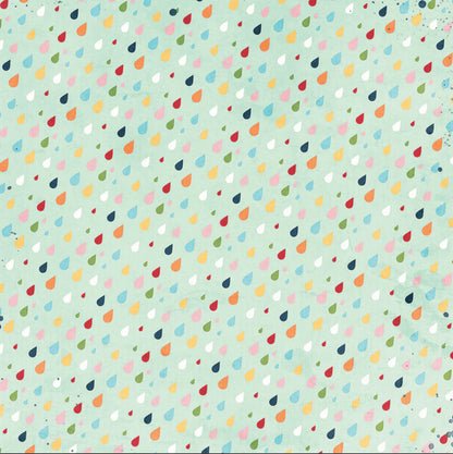Simple Stories SPRINGTIME 12”X12” Scrapbook Paper Kit 7pc