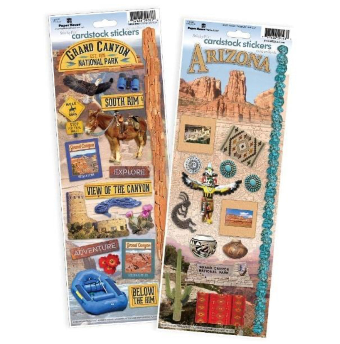 Paper House GRAND CANYON Value Pack Stickers 2Sheets