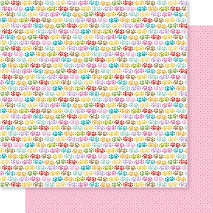 Bella Blvd BOW WOW 12&quot;X12&quot; Scrapbook Paper