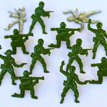 Eyelet Outlet ARMY MEN Brads 12pc Toy