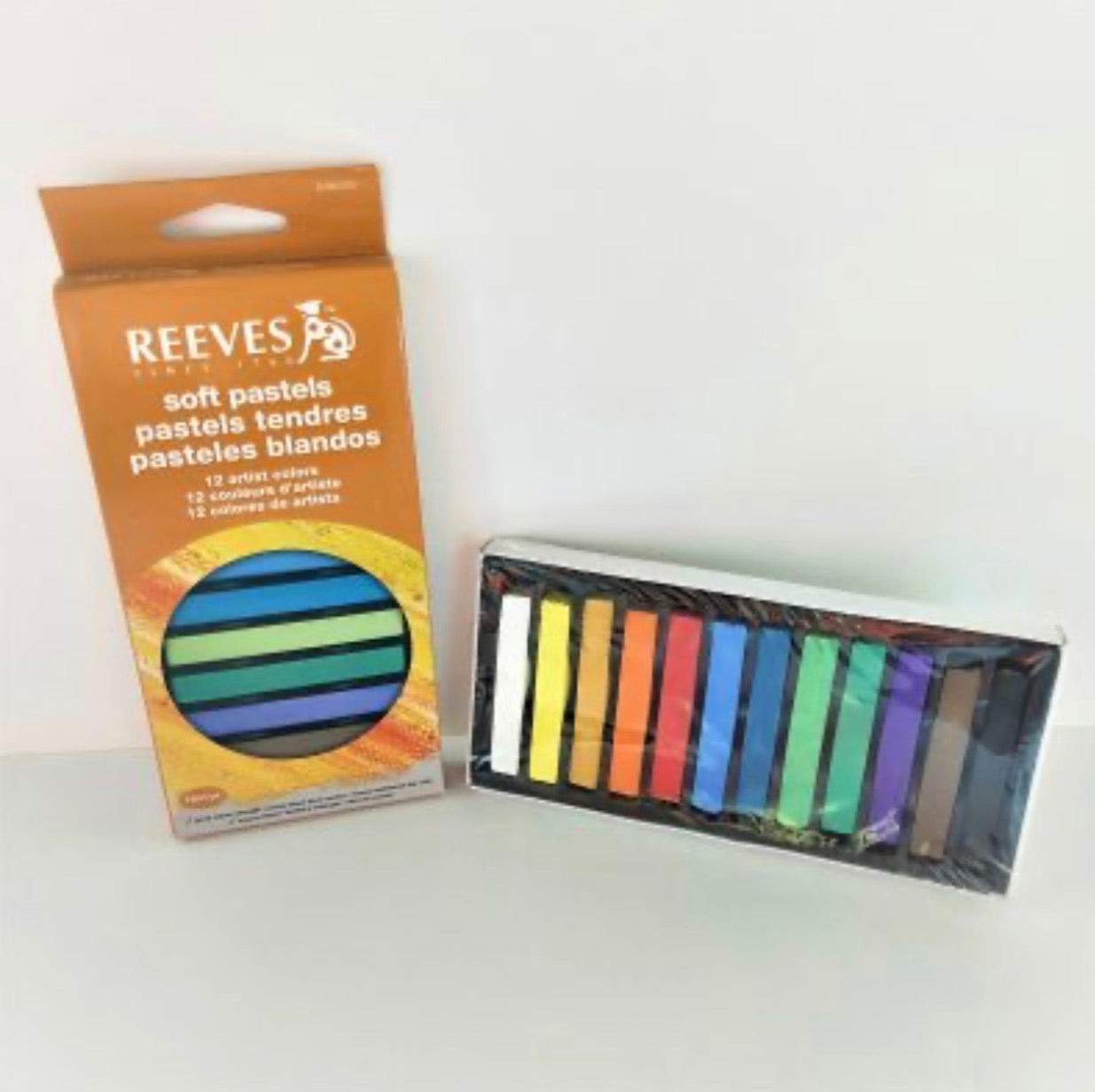 Reeves SOFT PASTELS Set 12pc