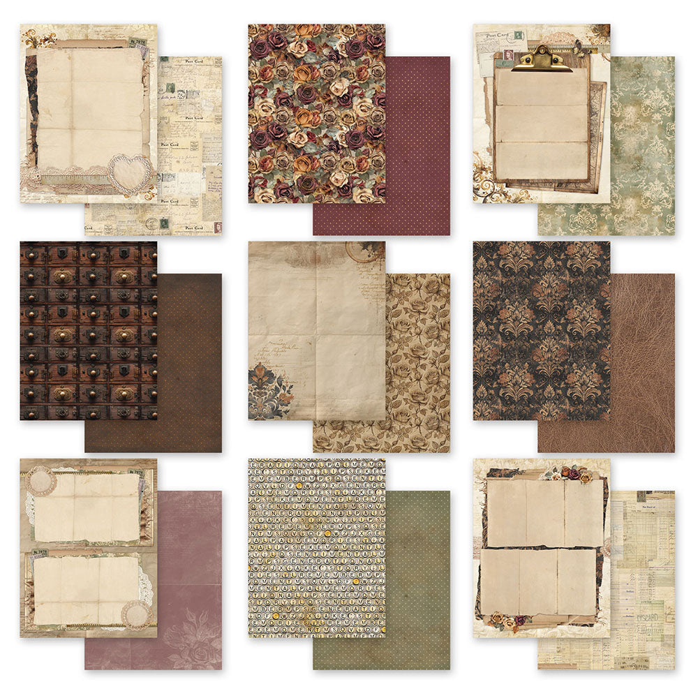 49 and Market NOSTALGIC MEMORIES 6X8 Collection Paper Pack