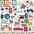 Echo Park FARMER’S MARKET 12"X12" Element Stickers