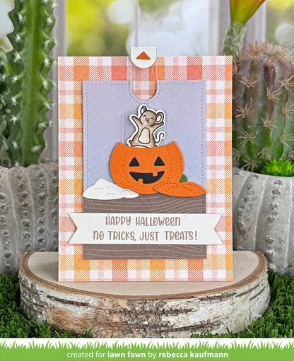 Lawn Fawn HENRY’S BUILD-A-SENTIMENT FALL Clear Stamps 56pc