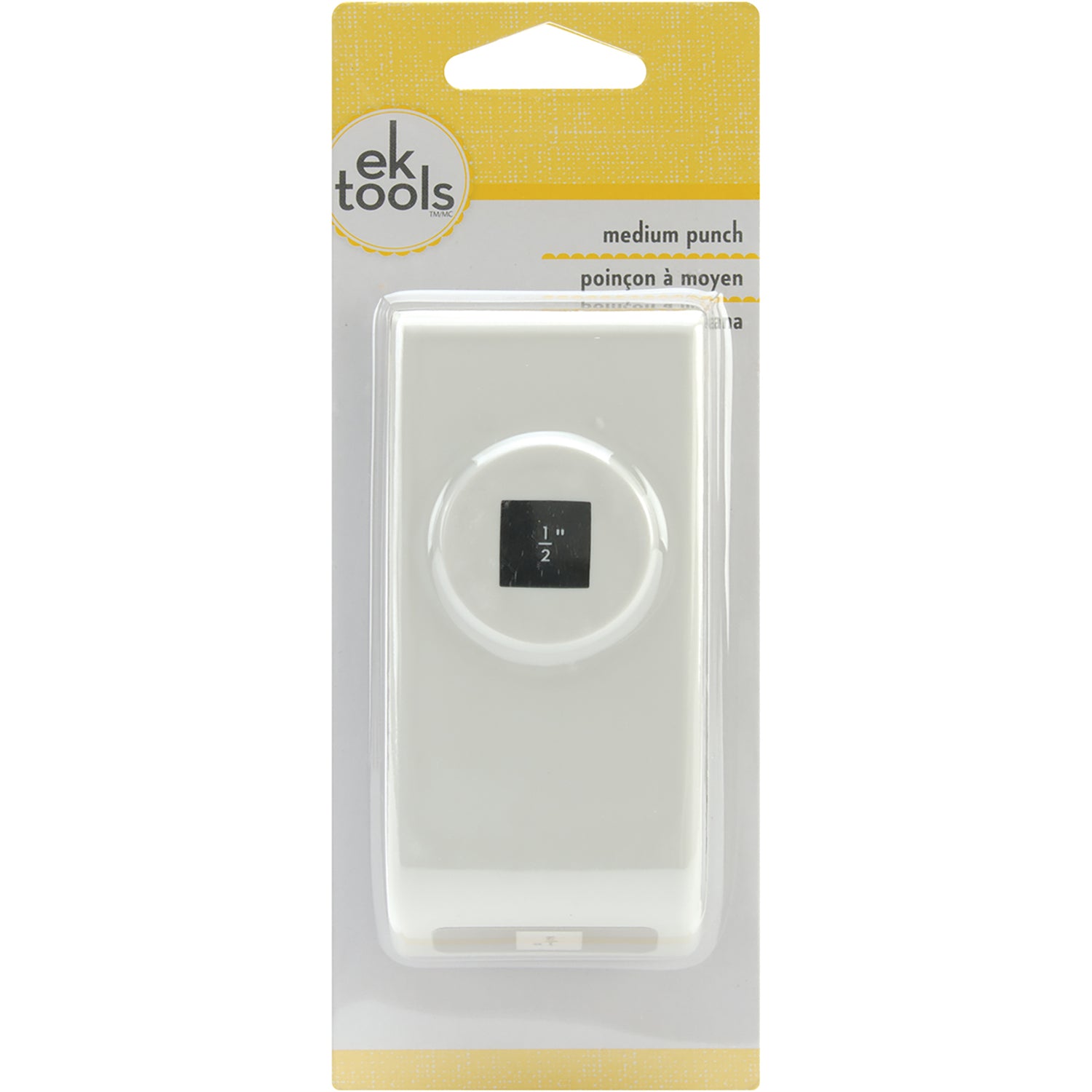 Ek Tools SQUARE 0.5” Medium Punch