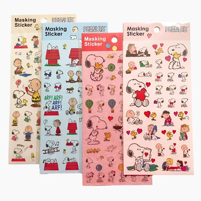 Peanuts SNOOPY Masking Stickers