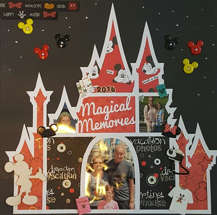 Disney Ek Success MICKEY MOUSE &amp; FRIENDS Paper Pad 36pc