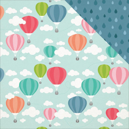 Kaisercraft Little One HARRY 12"X12" Baby Scrapbook Paper