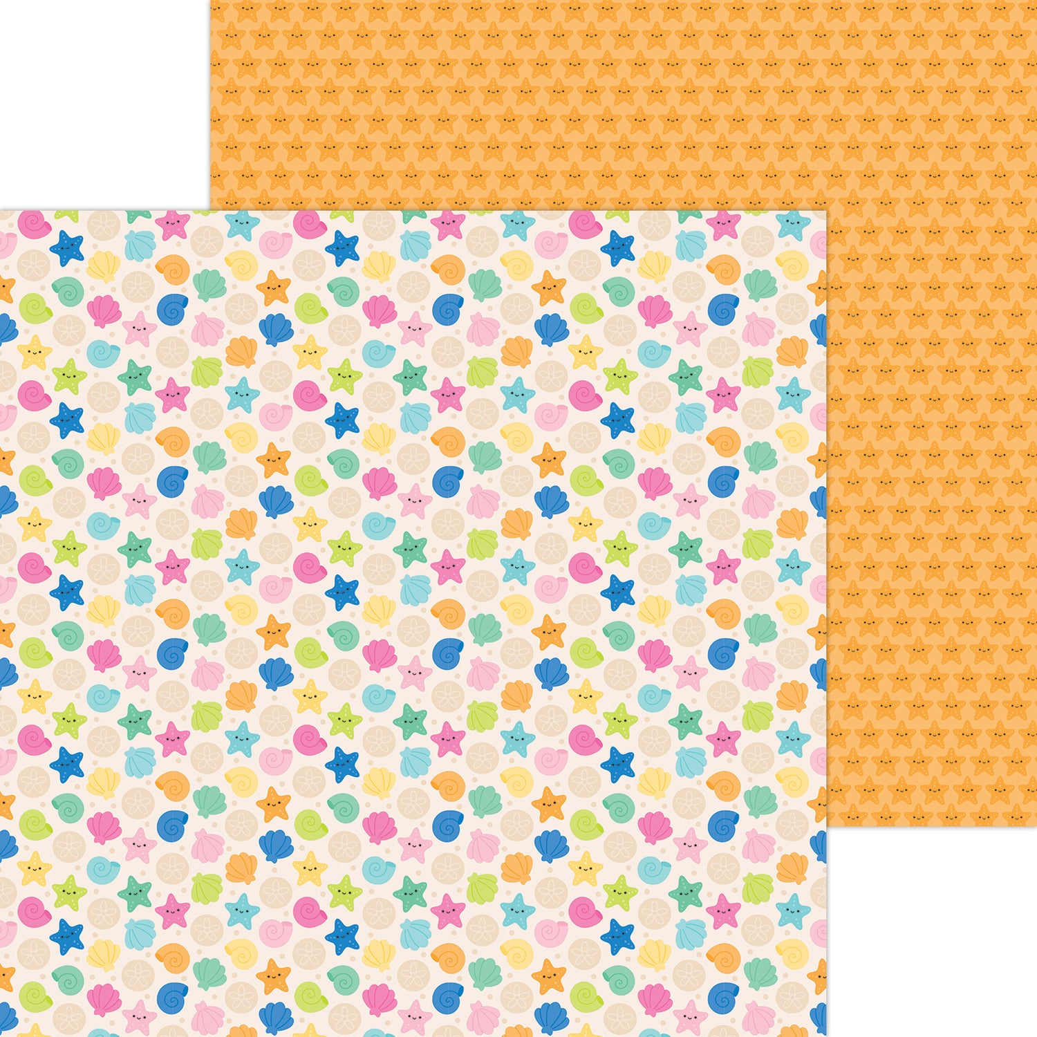 Doodlebug SUMMER FUN 12”X12” Paper Pack 13pc